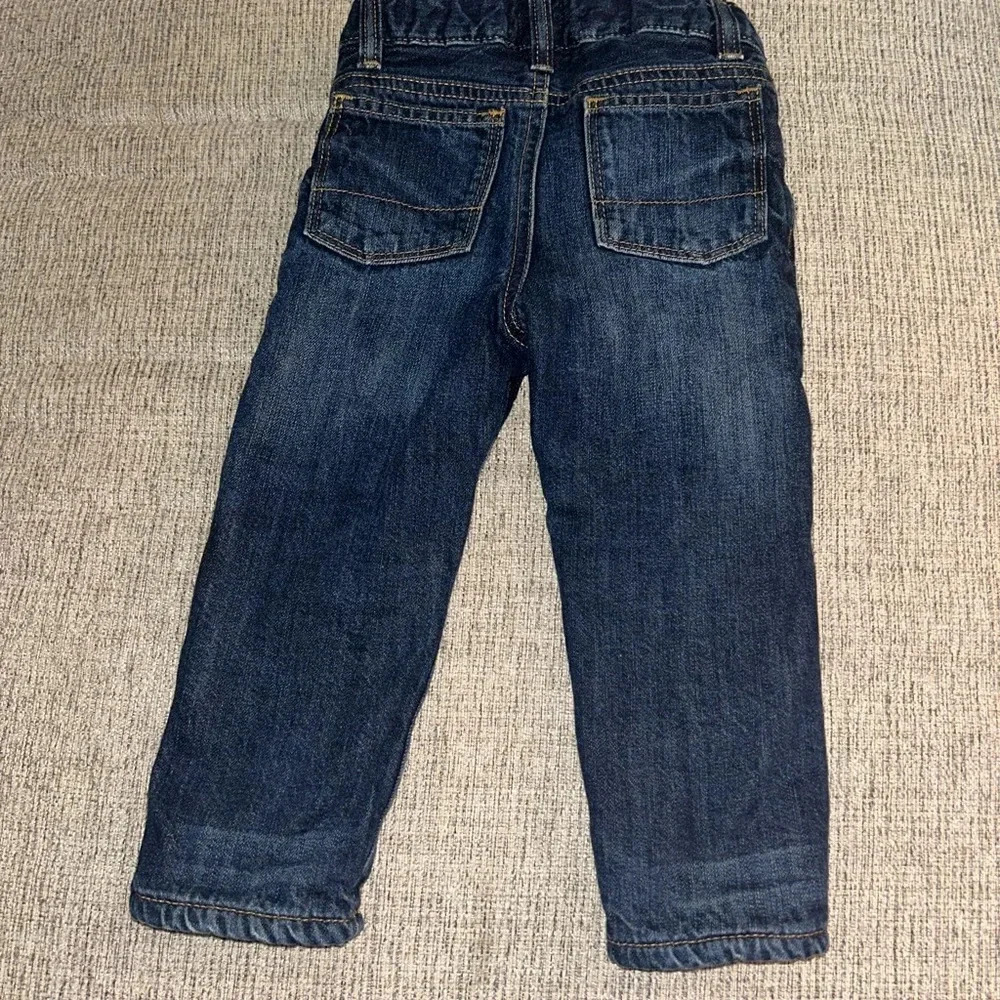 😍Baby Gap Flannel lined Jeans size 18-24 months - Picture 6 of 6